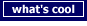 [What's Cool]