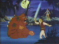 Thundarr fight Arak