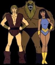 Thundarr, Ookla, and Ariel